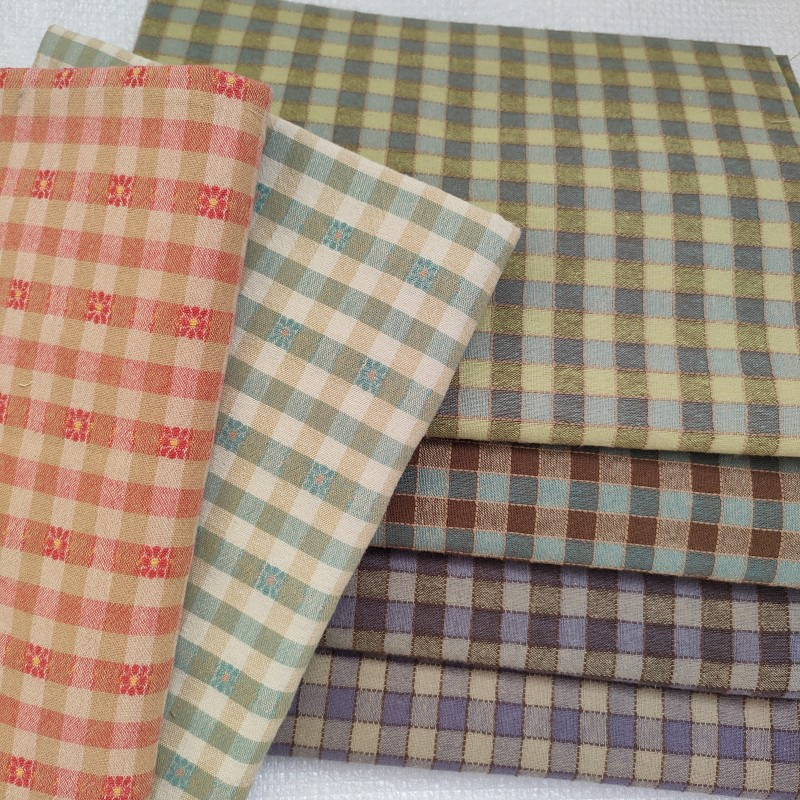 R7全棉先染色织布DIY手工布料娃衣