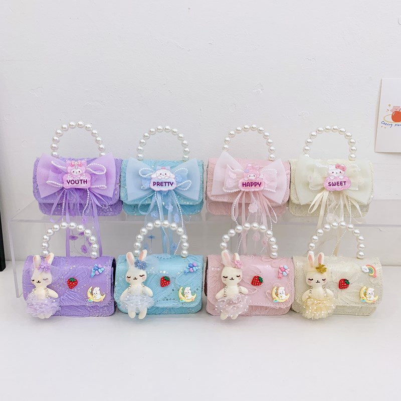 Xiaoxiangfeng regalo para niños Meile bolso de mano, bolso de cambio, bolso de bebé, lindos accesorios para perros de jade Gui