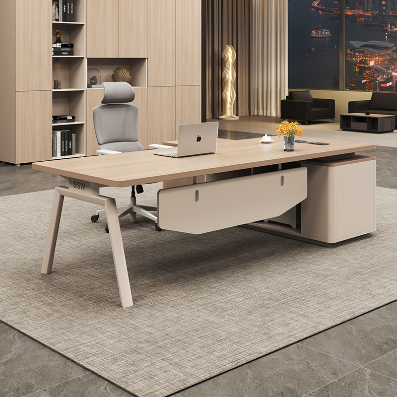 Simple Executive Small Office Desk and Chair Set, Office Furniture, Desk, Executive Desk, Manager Desk
