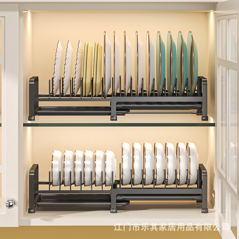 Rack de drenaje de cocina Rack de fregadero Rack de almacenamiento de placas de una sola capa Rack de almacenamiento de platos Rack de lavaplatos Rack de platos en la piscina