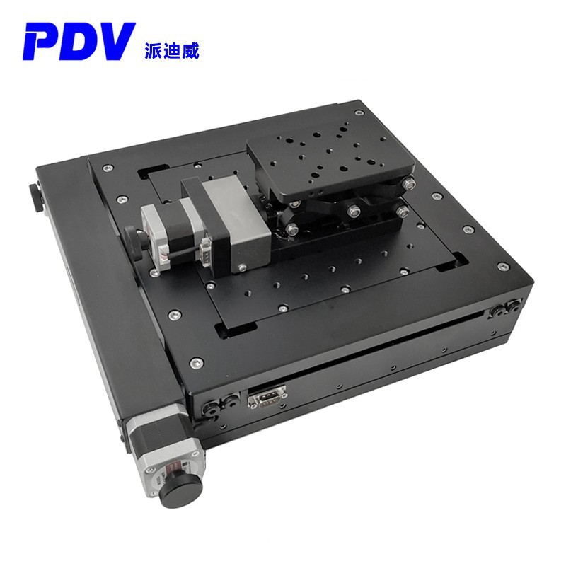 派迪威XYZ电动三维组合台高精度电动整体组位移台电动升降滑台