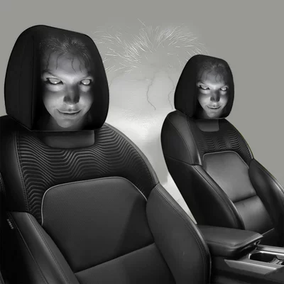 Universal seat cover Printing, Can Be Labeled and Shipped on