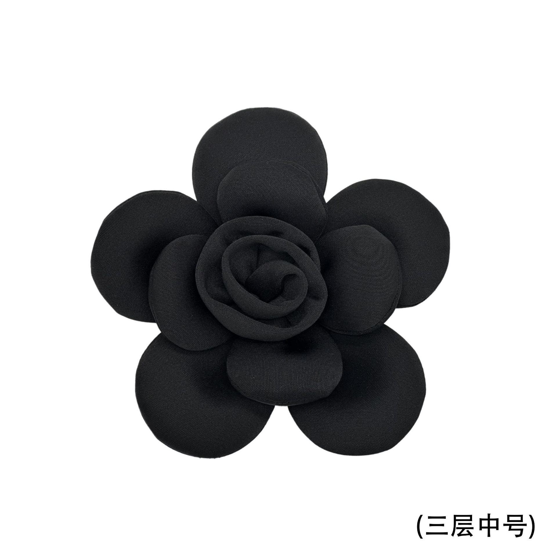 Comercio exterior transfronterizo tela tridimensional flor camisa vestido vestido DIY accesorios de flor hechos a mano venta directa fábrica