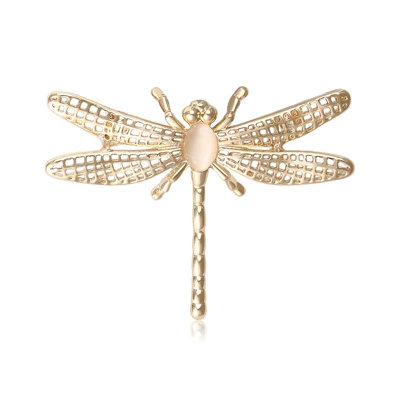 Yaxa sancaqları Alloy Enamel Cut Out Dragonfly