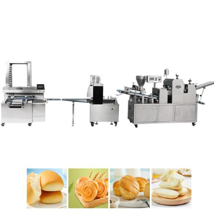 Fabricantes ventas automáticas de pan cuadrado al vapor línea de montaje delantera de placas comerciales