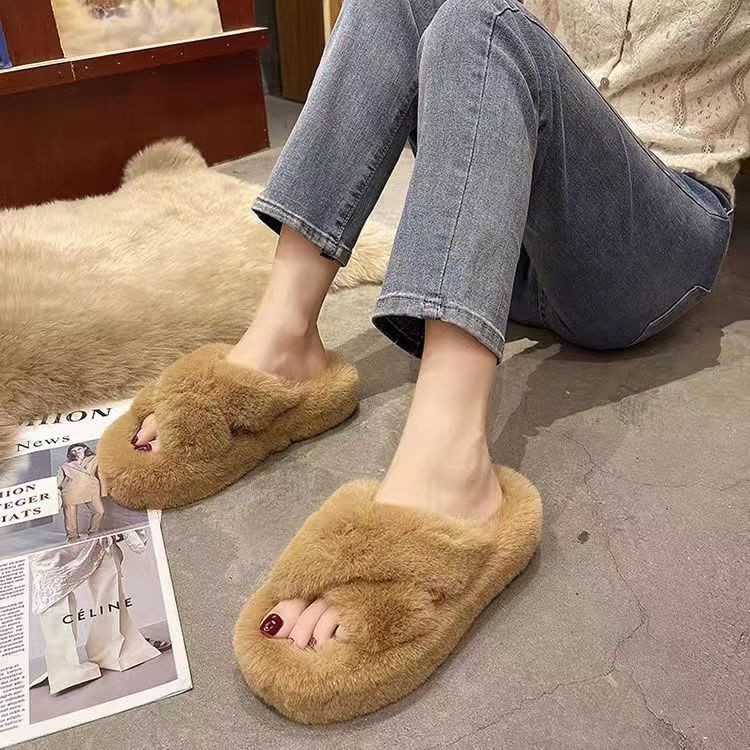 4cm 두께의 헤어 드래그 크로스 - 카키