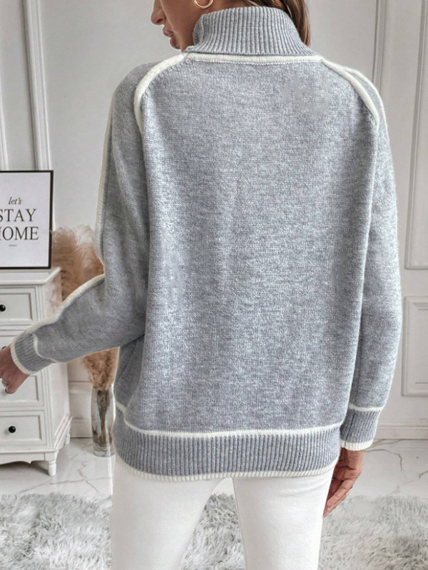 Polyester, Polyacrylonitrile Fiber Fabric Type Wholesale Women's Simple Style Classic Style Solid Color Long Sleeve Sweaters & Cardigans