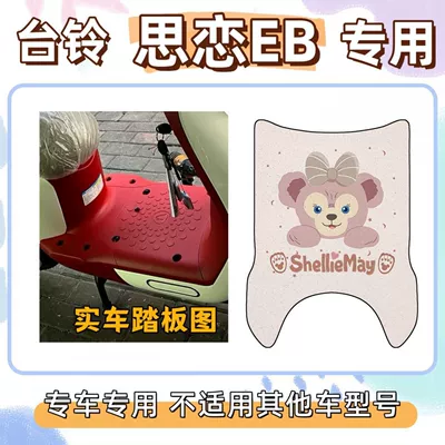Electric vehicle foot mat Tailing Siliang Eb, Dedicated for - shirley-rose-powder-tai-ling-si-lian-eb