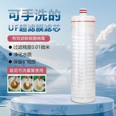 10寸可清洗插入超滤膜前置中空纤维UF膜家用净水器通用超滤膜滤芯