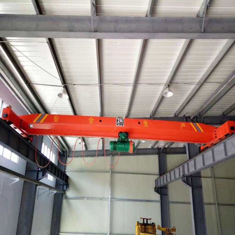 码头厂房用 电动单梁起重机行车上门安装水泵房用起重机天车LDA