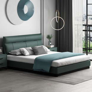 New Bedside Backboard Single Purchase Solid Wood Light Luxury Simple Modern Leather Ultra-Thin Bedside Board Soft Package Floor-Standing