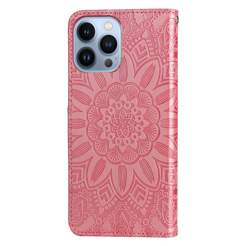 80g Weight Millet, iPhone Applicable Brands tpu, Pu Leather Material Flower Pattern Fashion Style Fashion Flower Tpu Pu Leather Millet Phone Cases 4