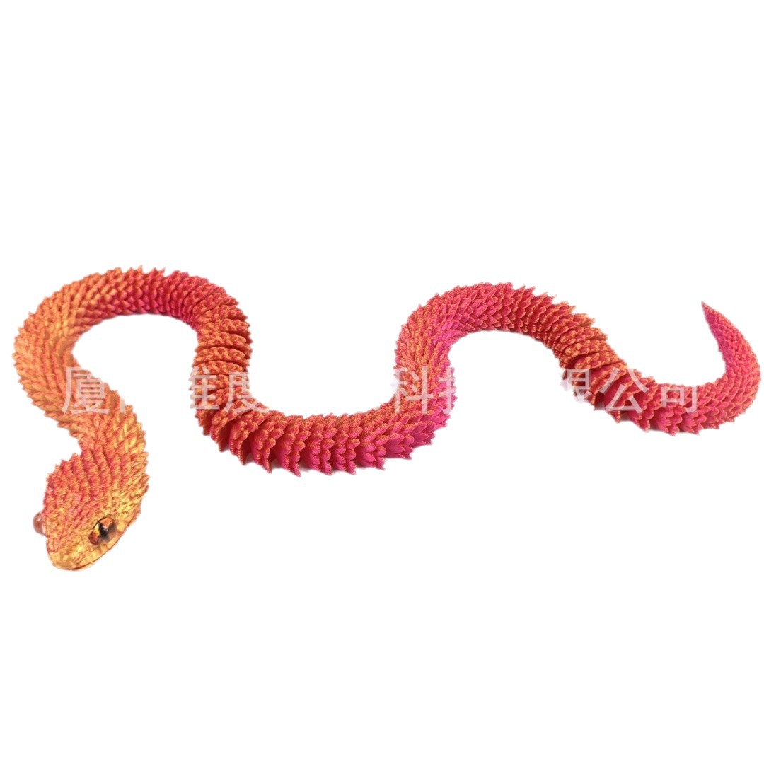 Juguetes de impresión 3D viper articulaciones móviles artesanías decoraciones creativas hechas a mano regalos de cumpleaños para niños