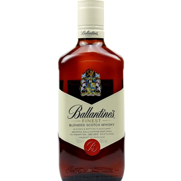 洋酒 百龄坛特醇苏格兰威士忌 BALLANTINE’S 英国原装进口 500ml