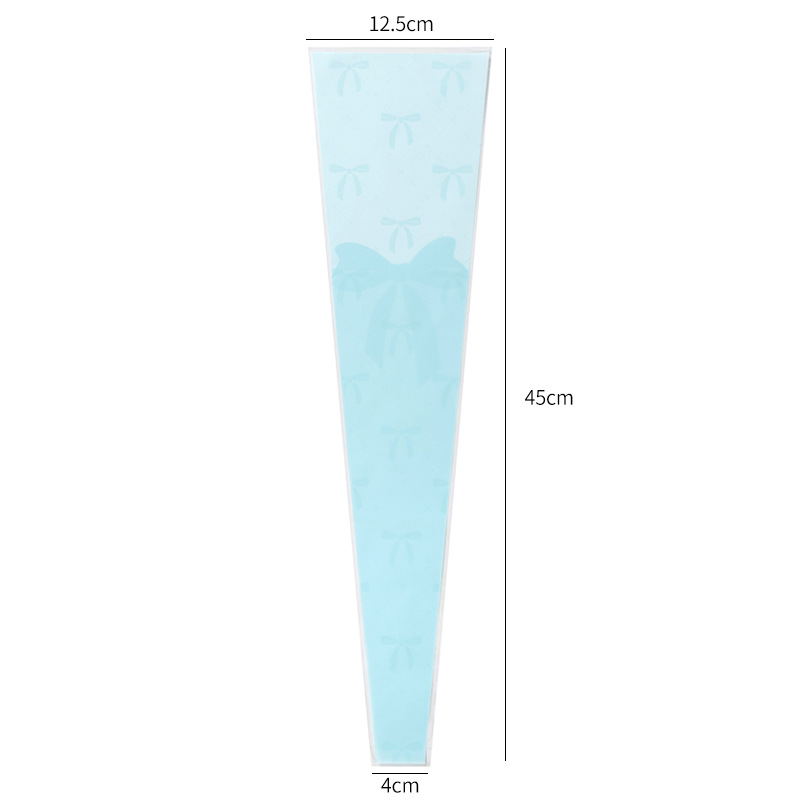 Bolsas de Envoltorio para Flor Individual de BOPP Impermeable para Regalos