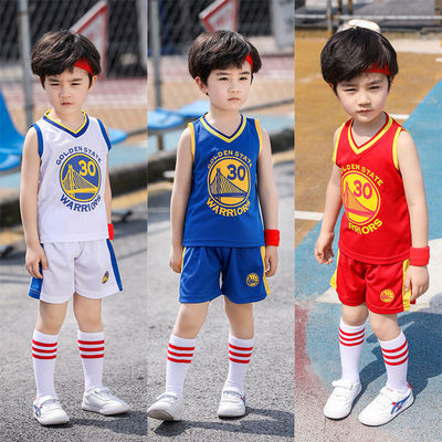 篮球服男中大小童男女运动套装2018夏季23号球服儿童背心两件套