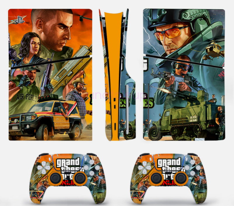 Ps5 delgada película adhesiva película protectora a prueba de arañazos impermeable etiqueta de la piel Unidad óptica digital se puede utilizar