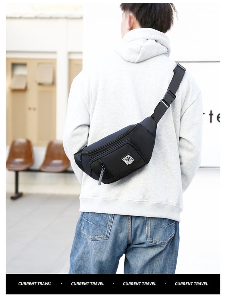 Korean-style chest bags, men's crossbody bags, sport single-shoulder bags, waterproof men's small backpacks, casual men's bags, summer waist bags trend undefined
