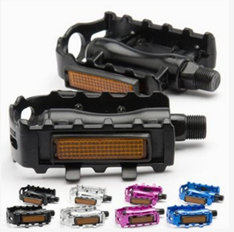 Mountain bike pedal aluminum alloy pedal non-slip pedal bicycle color pedal wholesale accessories