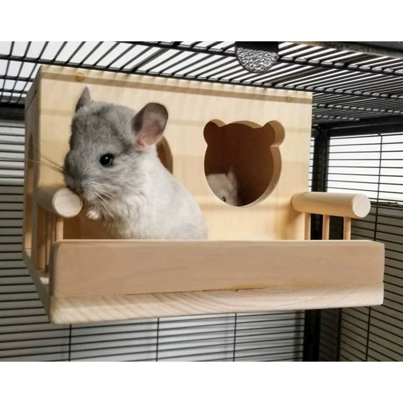 Гнездо для кроликов, очень большое, для шиншиллы, морской свинки, белки, домик из массива дерева, гнездо для золотого медведя, домик для морской свинки, ежика, небольшой домик, гнездо для маленьких питомцев