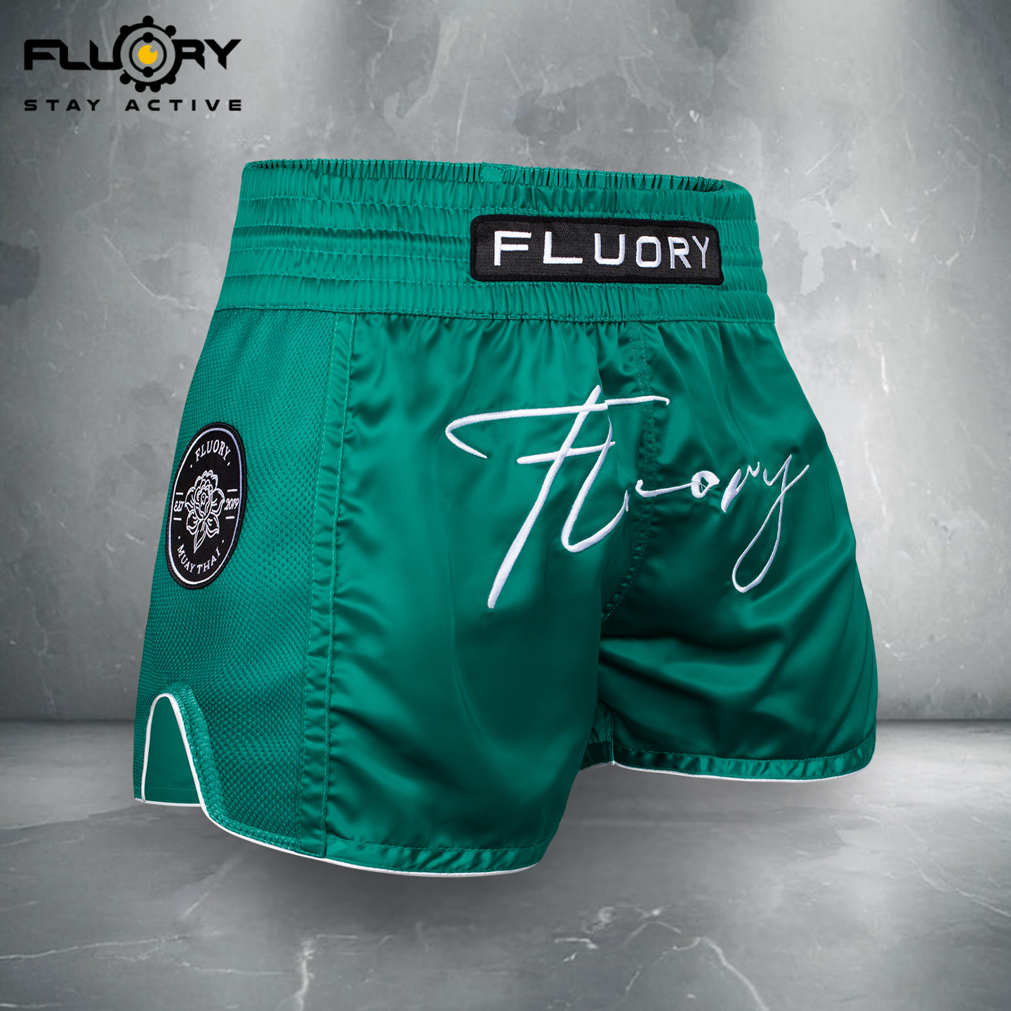 Fluory Muay Thai Shorts Simple Fighting Mixed Martial Arts Adult Training Boxing Pants Men and Women Pants