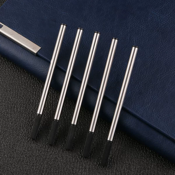 Brush pen ins push pen gel pen 0.5mm refill quick-drying smooth black refill durable silicone soft grip wholesale