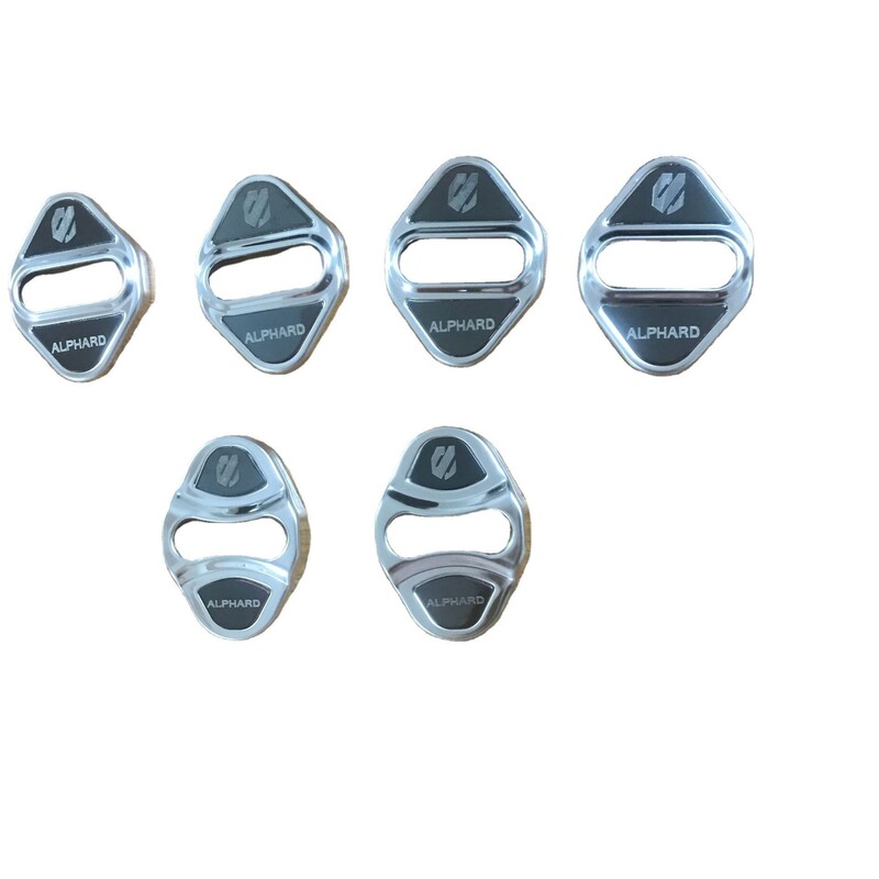 Suitable for Toyota Alpha/Wilfa door lock cover stainless steel door lock buckle cover protective cover decorative door lock cover Suitable for Toyota Alpha/Wilfa door lock cover stainless steel door lock buckle cover protective cover decorative door lock cover