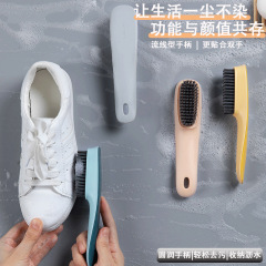 軟毛刷北歐撞色鞋刷洗衣刷家用不傷鞋衣服清潔刷洗鞋刷子長柄板刷