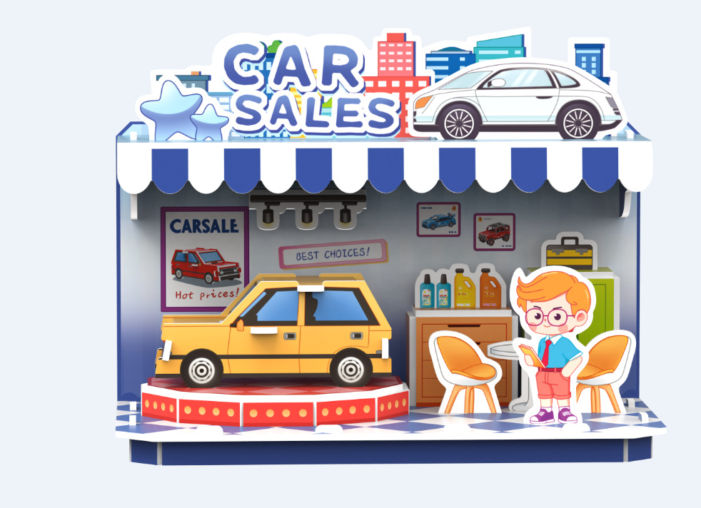 3D rompecabezas tridimensional para niños juguetes para padres e hijos construcción casa rompecabezas hecho a mano modelo de papel regalo ensamblaje interactivo