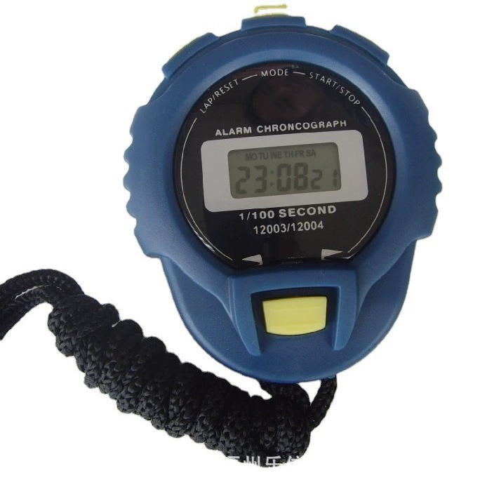 Производитель оптом продает многофункциональные электронные секундомеры, электронные часы для бега, спортивные одноканальные секундомеры.