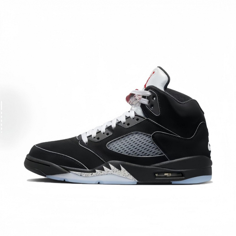 Zapatos Pitian puros AJ5 zapatos de hombre cómodos ociosos amortiguadores antideslizantes zapatos de mujer pareja zapatos de baloncesto retro fábrica directa image 5