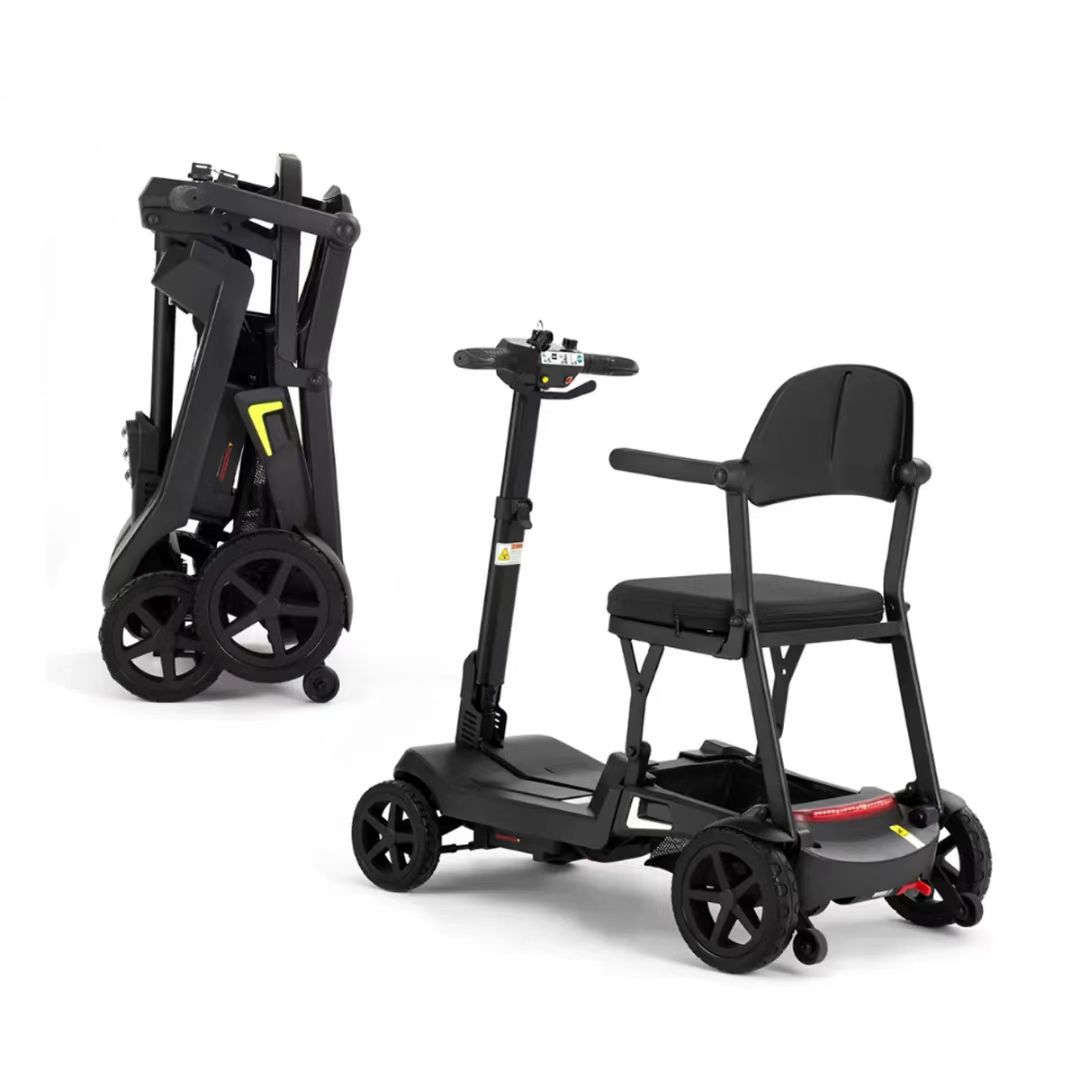 Lightweight Folding Aluminum Alloy Frame Electric Mobility Scooter for the Elderly