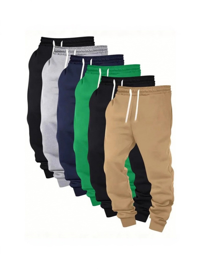 2025 nuevo cross-border 2D color sólido pantalones de hombre callejero retro tendencia europea y americana al por mayor