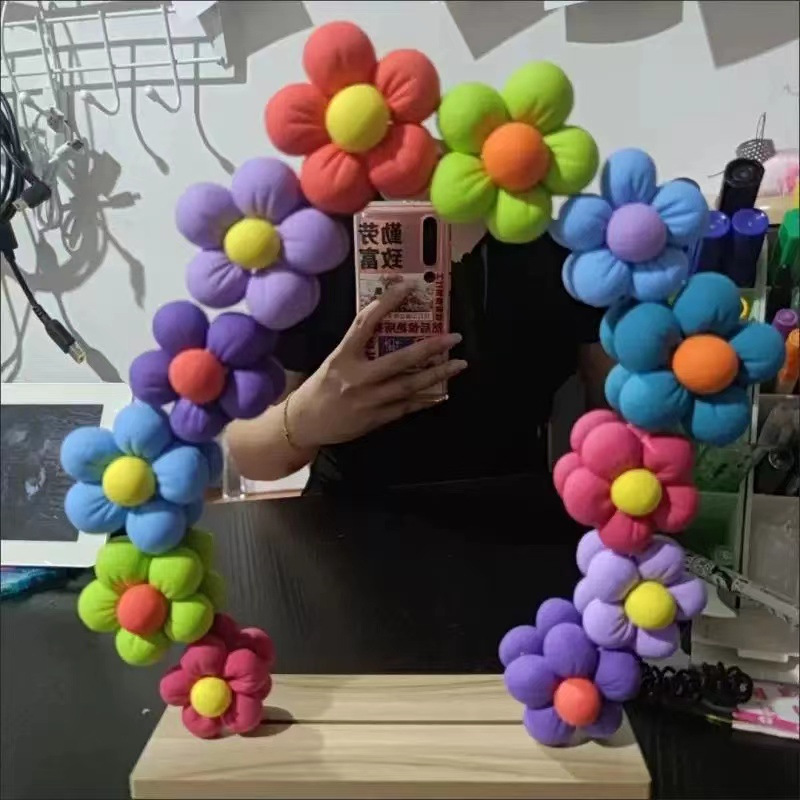 超轻粘土diy镜子制作材料包改造黏土小花装饰教师节儿童手工礼物