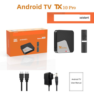 Взрыв внешней торговли TX10 Pro Top Box 8K 5G Двойная частота WiFi Android 13 ATV 2+16 ГБ TV Box