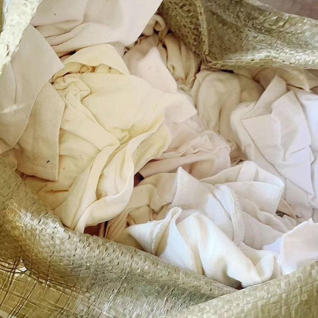 纯棉白色擦机布废布工业印刷厂汽车修理工业抹布吸油吸水不掉毛
