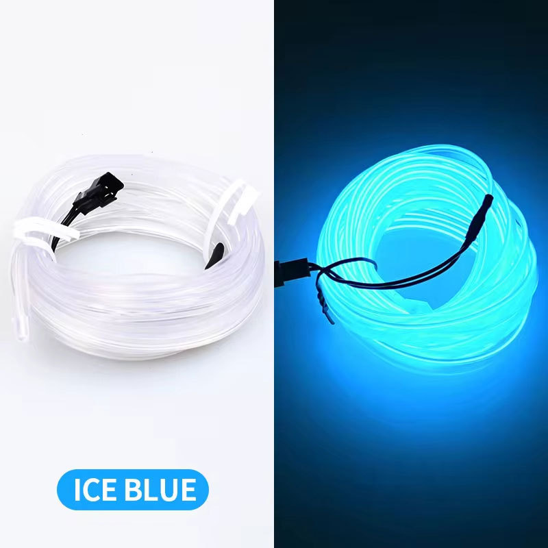 Car Dashboard Led Cold Light Line Interior Atmosphere Light El Cold Light Line USB Driver