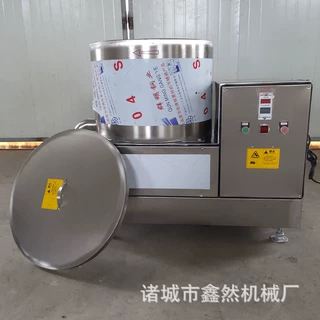 小型不锈钢蔬菜辣椒脱水机 核桃肉油炸食品脱油机 小型脱水机