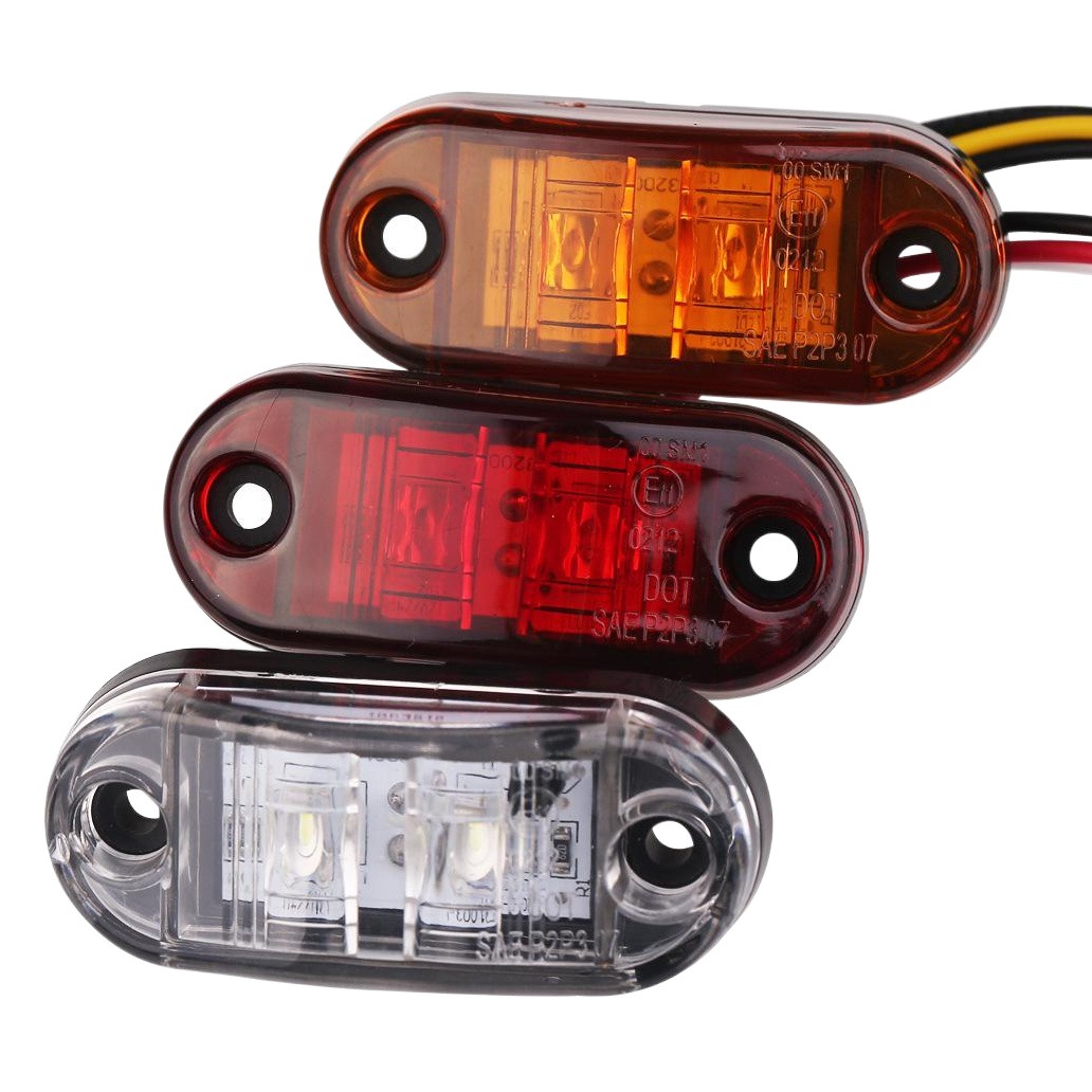 Source Factory Truck Truck 2Led Piranha Side Light Trailer Side Tail Light Australia E4 Camon 139