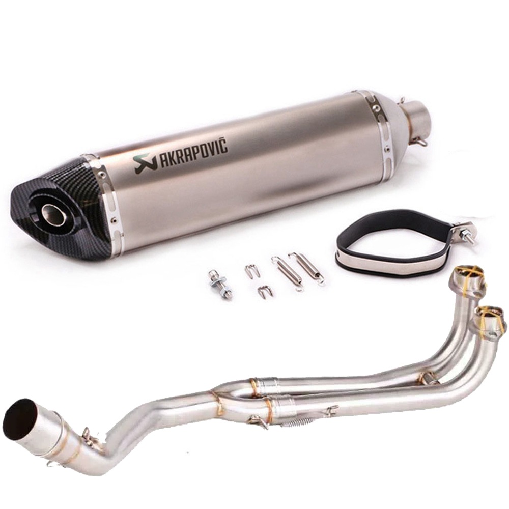 Tmax Scooter Modified Front Exhaust Pipe Stainless Steel Suitable for Tmax500/Tmax530 08-16