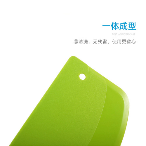 Baking tools plastic scraper plastic section slice scraper intestine powder scraper baking tools cake making tools