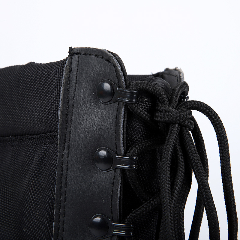 Tactics black high climbing boots