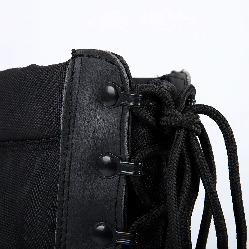 Tactics black high climbing boots