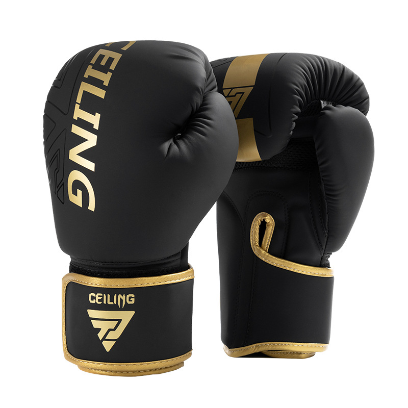 Guantes de boxeo ZTTY al por mayor para adultos, equipo de protección, guantes de boxeo de PU antidesgarro transfronterizos, forro de plástico de goma, guantes de boxeo para niños