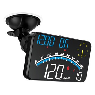 Дисплей на лобовом стекле автомобиля GPS Беспроводной HUD дисплей скорости грузовика Многофункциональный приборный проектор новой энергии