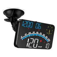 Дисплей на лобовом стекле автомобиля GPS Беспроводной HUD дисплей скорости грузовика Многофункциональный приборный проектор новой энергии