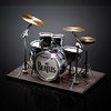 Musical instruments, metal small three dimensional brainteaser, constructor, handmade, wholesale, in 3d format