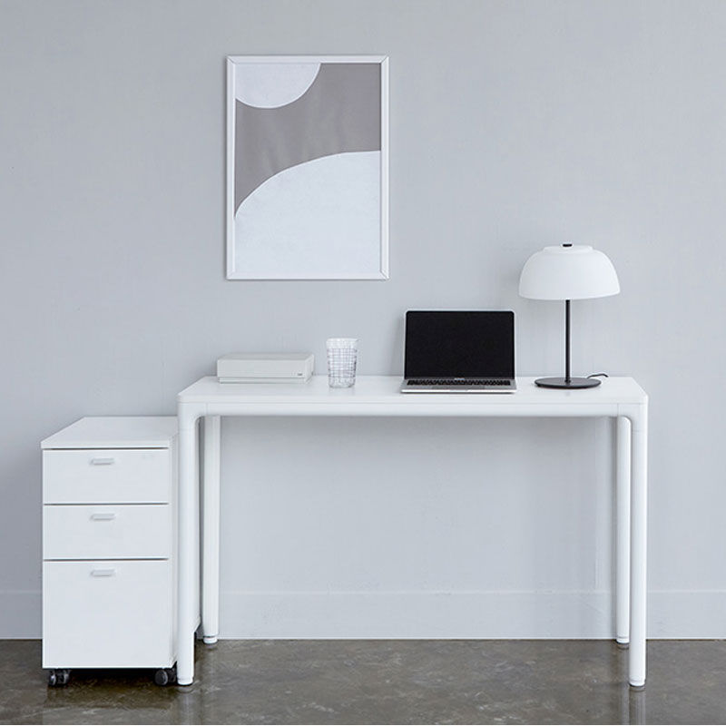 Nordic Ins Style Home Desk, High-End Desktop Office Desk, Light Luxury Minimalist High-Value Laptop Desktop Computer Desk