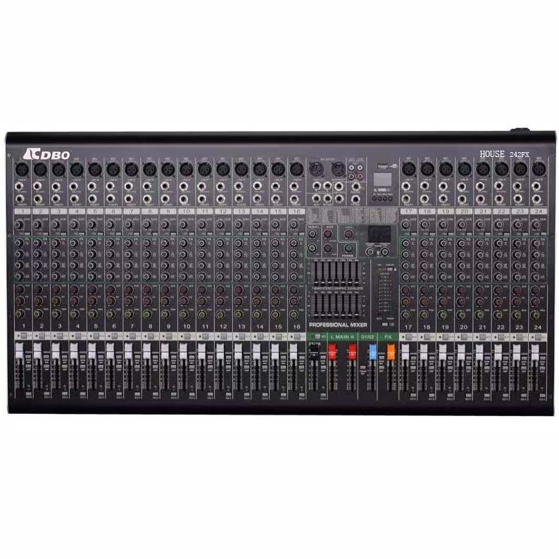 供应CDBO卡迪宝HS-FX系列242FX专业调音台 两编组带效果带均衡