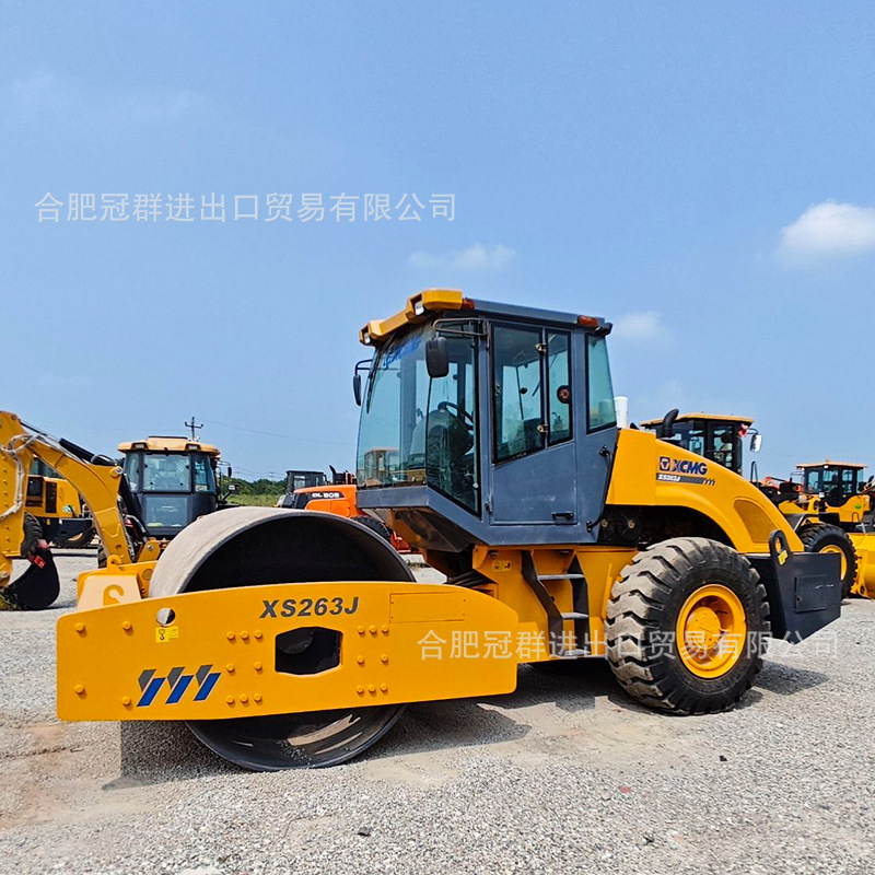 Venta directa original de 22 toneladas de rodillo de camino, 26 toneladas de precio de niveladora XCMG 165 transferencia de rodillo de doble rueda de acero